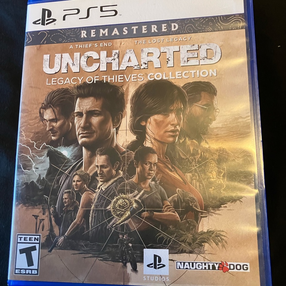 Uncharted: Legacy of Thieves PS5 - 2 games in one (Played Once)
